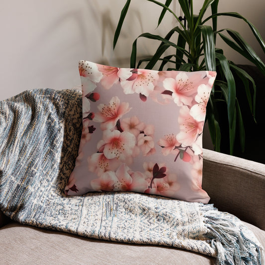 Sakura Beige/pink, Pillow Case